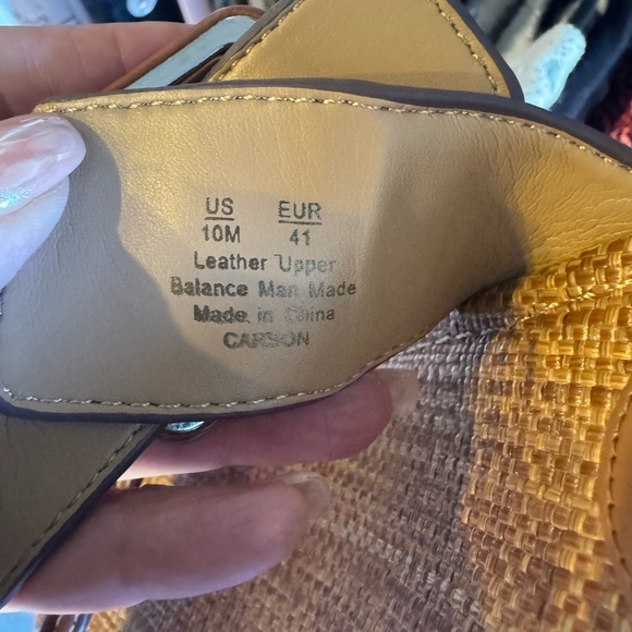 Sam Edelman Brown Woven Sandals with Buckle Straps size 10.5 - Picture 4 of 4